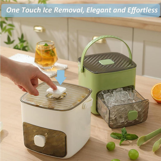 ❄️ Summer Best-Seller: 48-Cube Press-to-Release Ice Tray