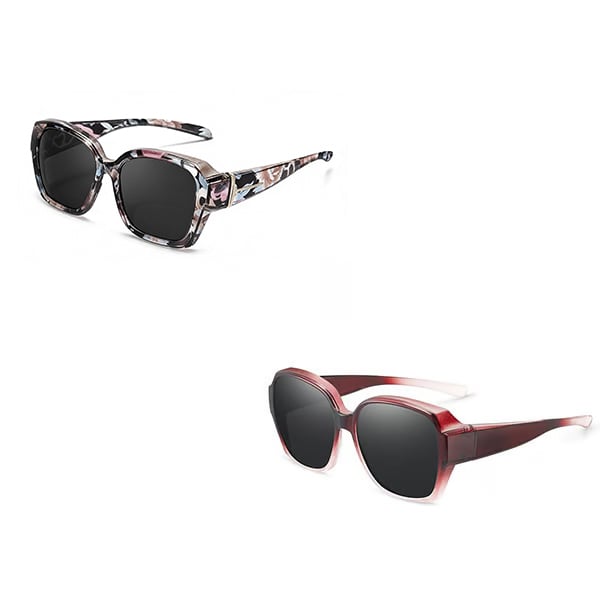 🎉😎2026 New Polarized UV400 Protection Trendy Round Cat-eye Sunglasses 🕶️Limited-time offer – Buy 1, Get 1 Free 🕶️✨