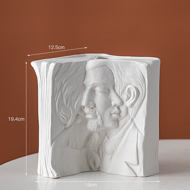 Human body vase home decoration