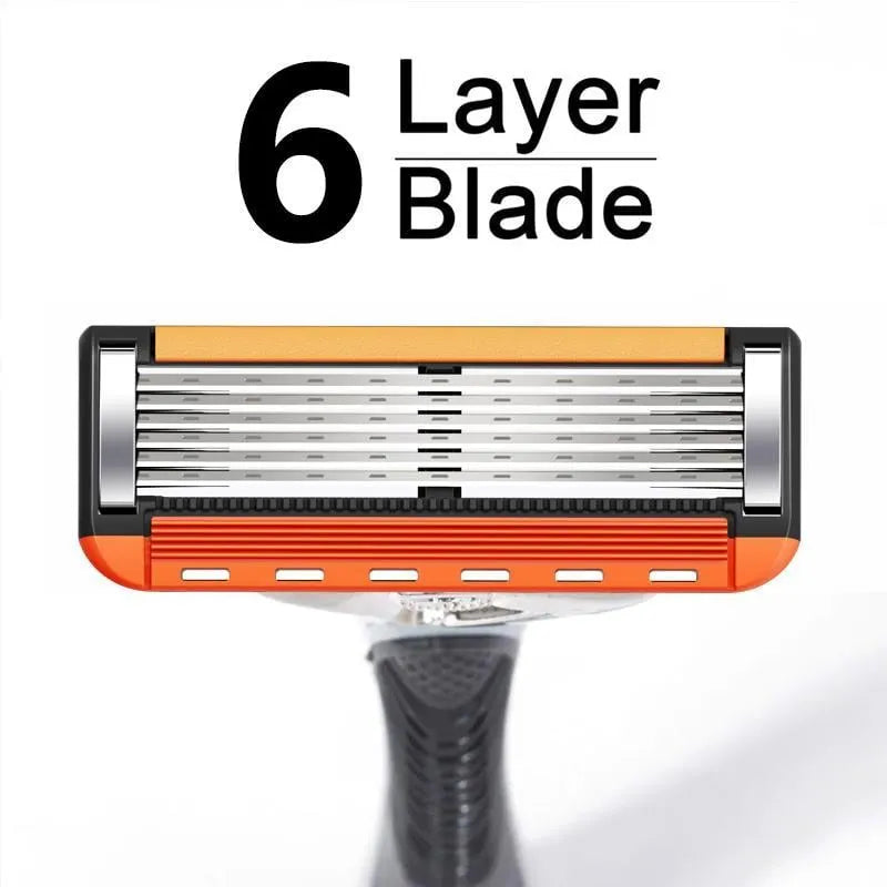 50%off - 48-Piece Men's Razor Blade Replacement Set with Free Handle