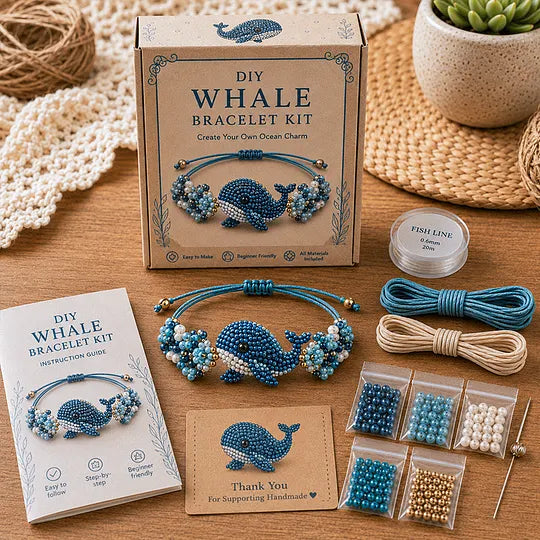 🦋Animal Beaded Bracelet DIY Kit Series🐞