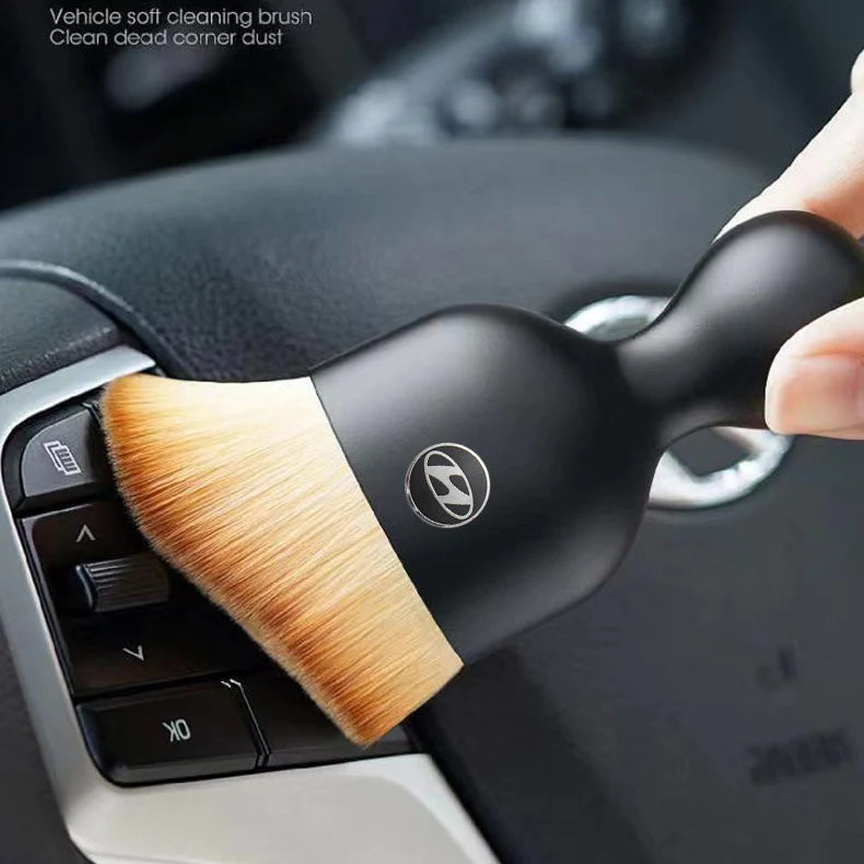 🚗Car interior cleaning brush with logo