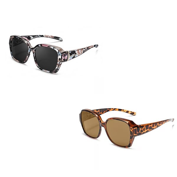 🎉😎2026 New Polarized UV400 Protection Trendy Round Cat-eye Sunglasses 🕶️Limited-time offer – Buy 1, Get 1 Free 🕶️✨