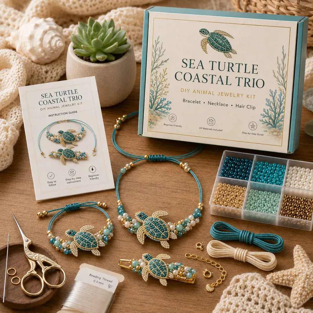🦋Animal Beaded Bracelet DIY Kit Series🐞