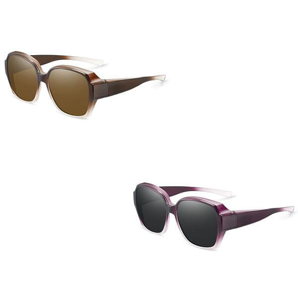🎉😎2026 New Polarized UV400 Protection Trendy Round Cat-eye Sunglasses 🕶️Limited-time offer – Buy 1, Get 1 Free 🕶️✨