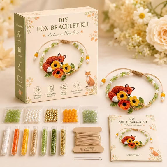 🦋Animal Beaded Bracelet DIY Kit Series🐞