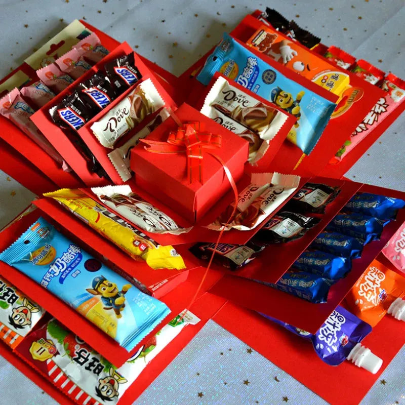 🎂Multi-Layered Birthday Surprise Explosion Box