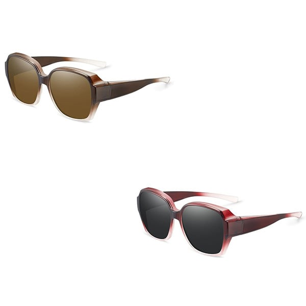 🎉😎2026 New Polarized UV400 Protection Trendy Round Cat-eye Sunglasses 🕶️Limited-time offer – Buy 1, Get 1 Free 🕶️✨