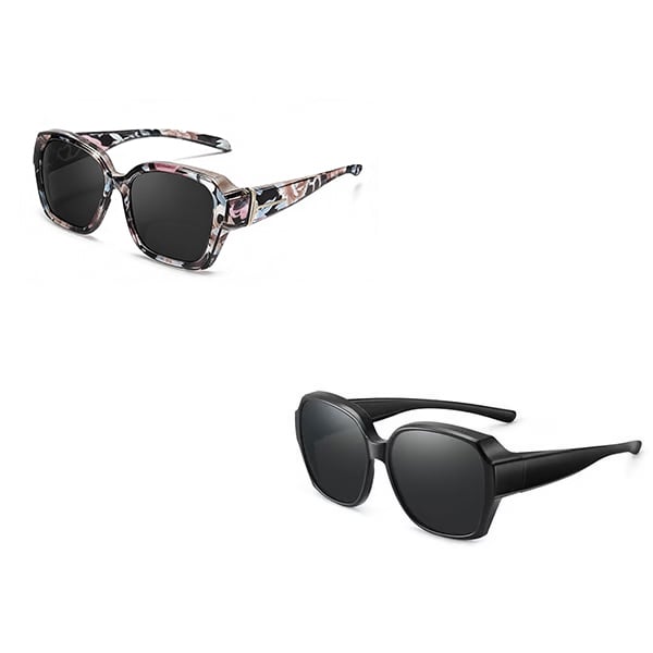 🎉😎2026 New Polarized UV400 Protection Trendy Round Cat-eye Sunglasses 🕶️Limited-time offer – Buy 1, Get 1 Free 🕶️✨
