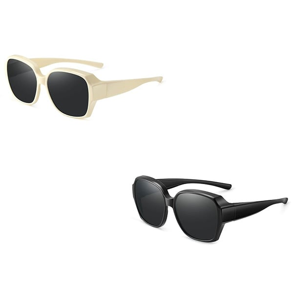 🎉😎2026 New Polarized UV400 Protection Trendy Round Cat-eye Sunglasses 🕶️Limited-time offer – Buy 1, Get 1 Free 🕶️✨