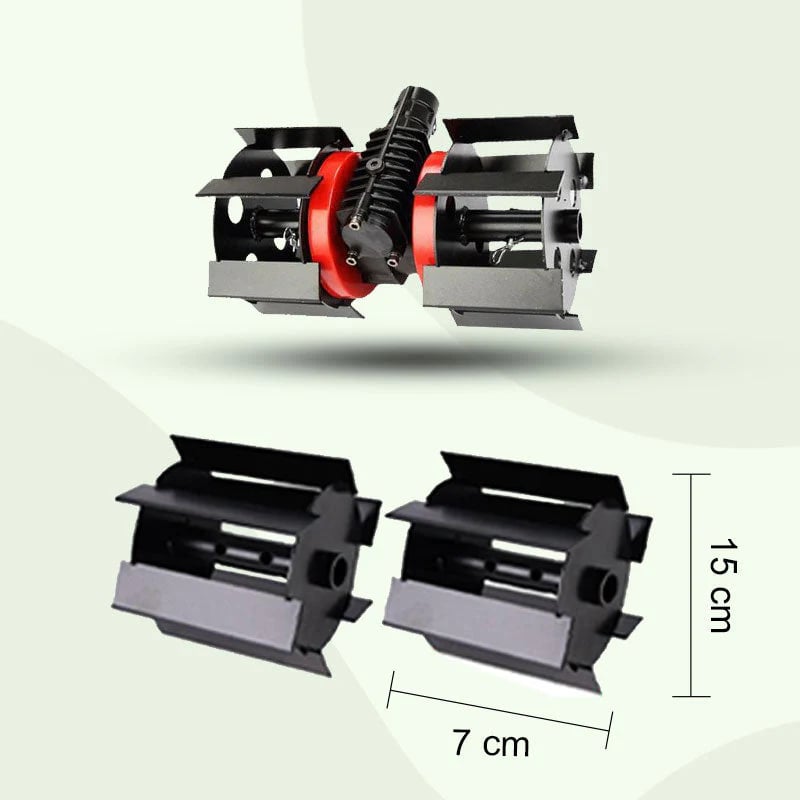 👍Good gardening helper🌳universal precision alloy lawn mower accessory
