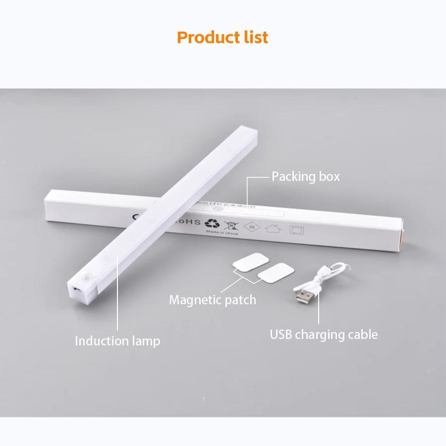 🔥Punch-free Smart Sensor Magnetic Rechargeable LED Lights✈Fast Worldwide Shipping