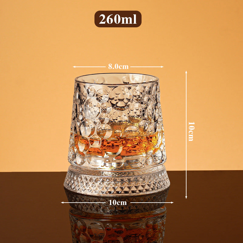 360° Rotating Whiskey Glass Tumbler🍺