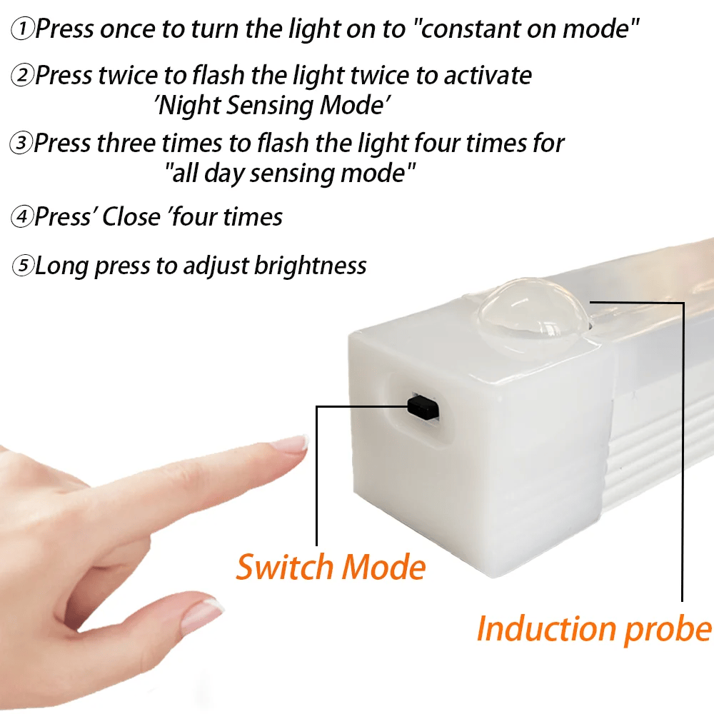 🔥Punch-free Smart Sensor Magnetic Rechargeable LED Lights✈Fast Worldwide Shipping