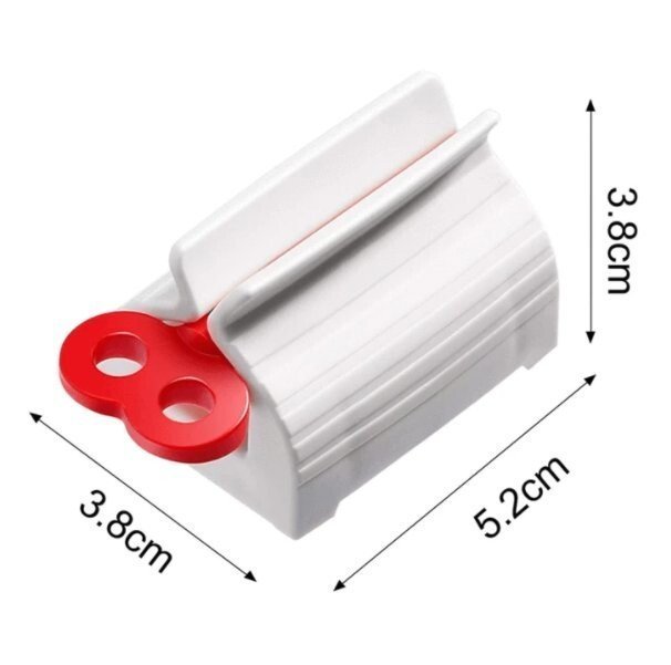 Rolling toothpaste squeezer