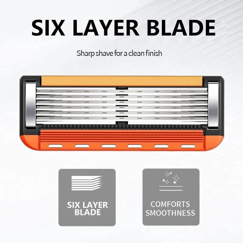 50%off - 48-Piece Men's Razor Blade Replacement Set with Free Handle