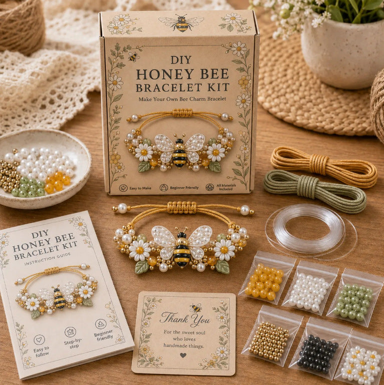 🦋Animal Beaded Bracelet DIY Kit Series🐞