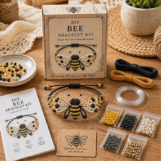 🦋Animal Beaded Bracelet DIY Kit Series🐞