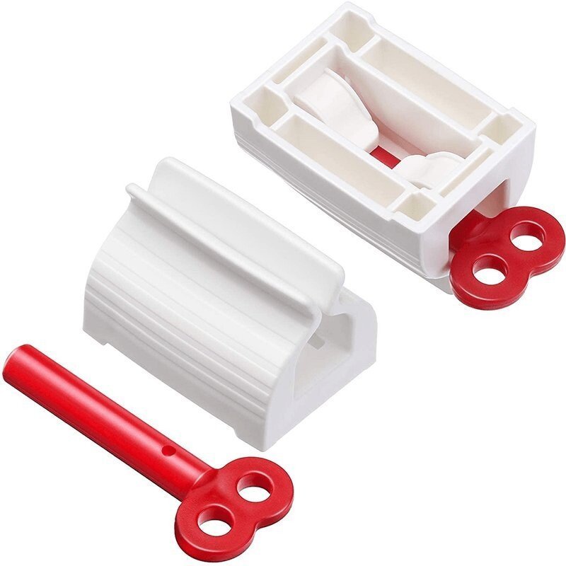 Rolling toothpaste squeezer