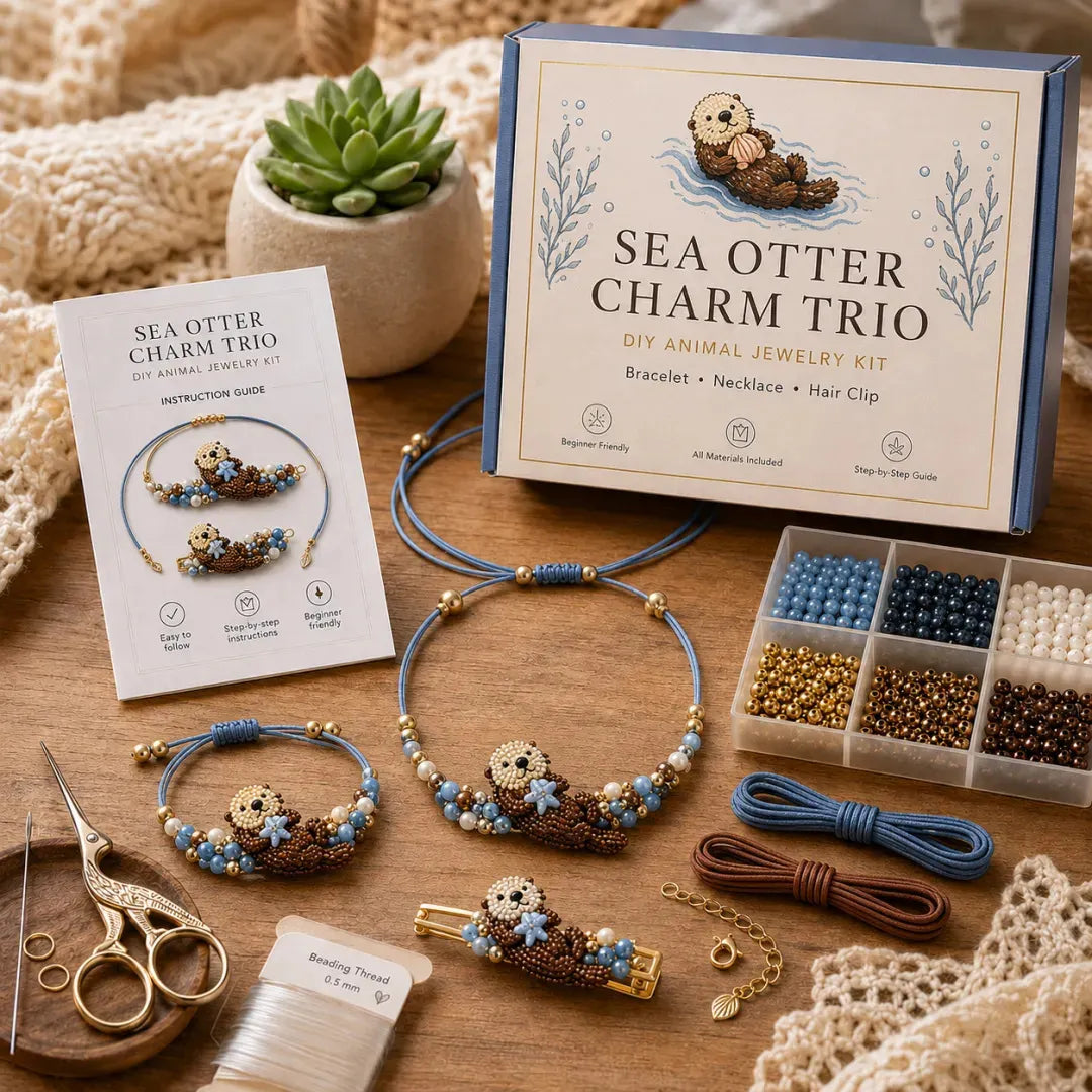 🦋Animal Beaded Bracelet DIY Kit Series🐞