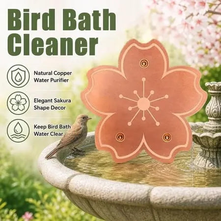 🪺Pure Copper Purification Disc for Birdbaths🍁
