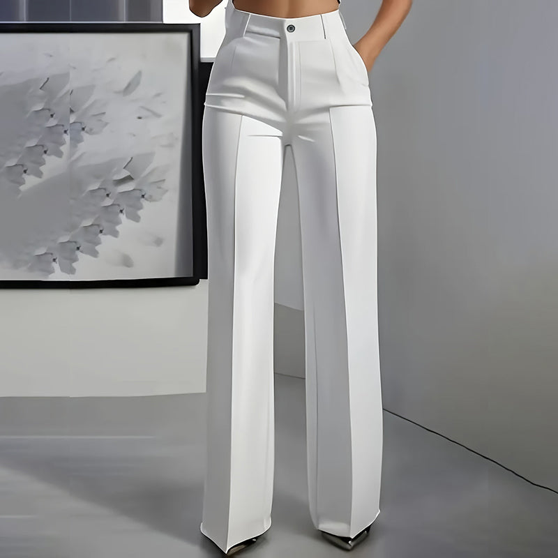 🎉🎉New high-waisted, straight-leg, minimalist suit pants