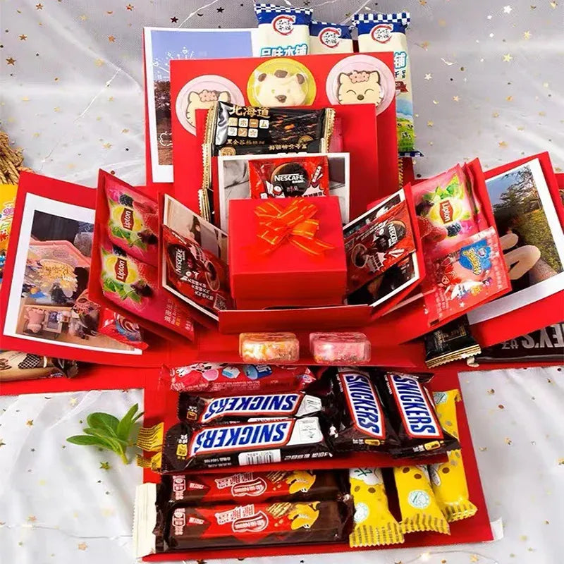 🎂Multi-Layered Birthday Surprise Explosion Box