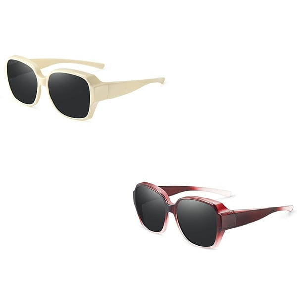 🎉😎2026 New Polarized UV400 Protection Trendy Round Cat-eye Sunglasses 🕶️Limited-time offer – Buy 1, Get 1 Free 🕶️✨