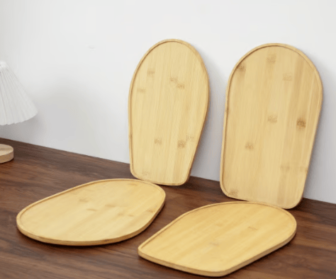 🔥🔥 Handmade Bamboo Mixer Mobile Tray, Waterproof, Anti-Slip & Corrosion-Resistant