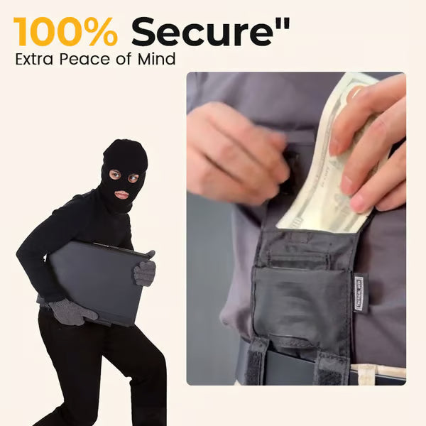 💰Men's Ultra-Slim Belt Wallet