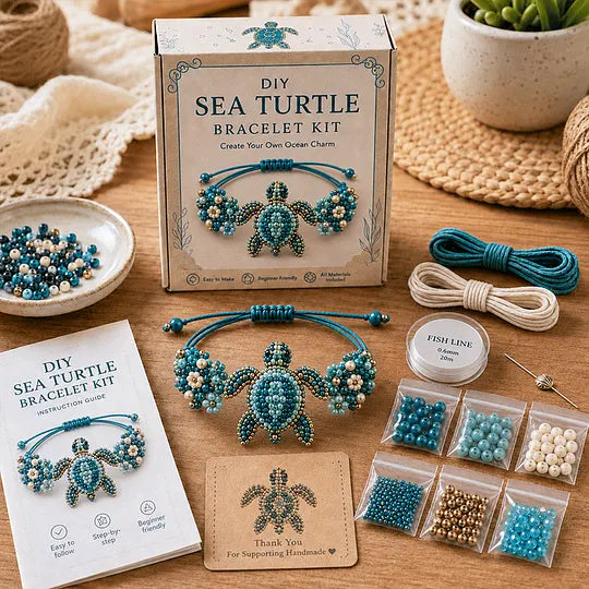 🦋Animal Beaded Bracelet DIY Kit Series🐞