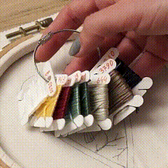 🎄Pre-Christmas Shopping: DIY Heart-Shaped Hand-Embroidered Christ Figures🎅