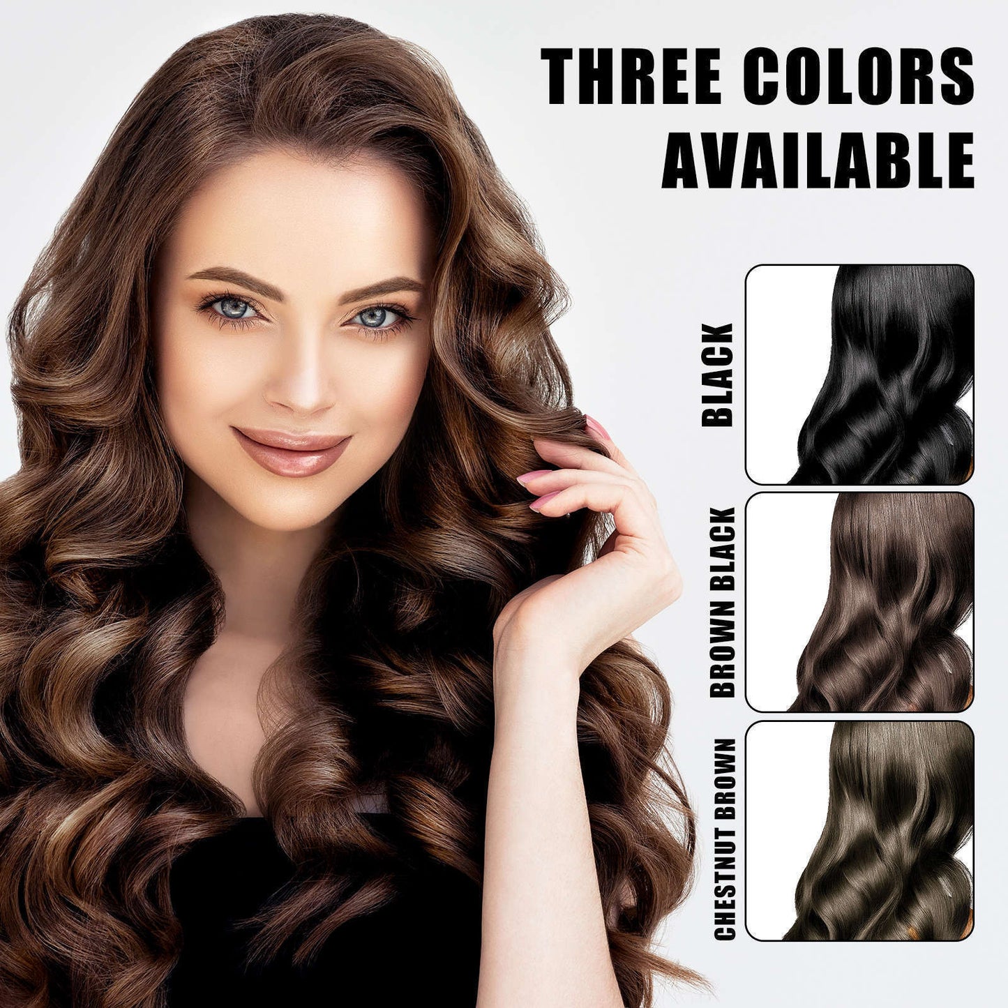 🍋Instant blackening hair dye comb—covers gray hair immediately