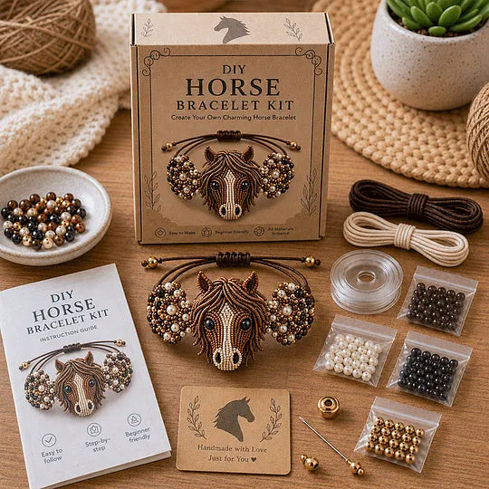 🦋Animal Beaded Bracelet DIY Kit Series🐞