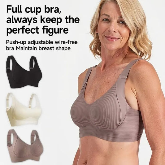 50%off-  Super firming bra | Wire-free push-up bra