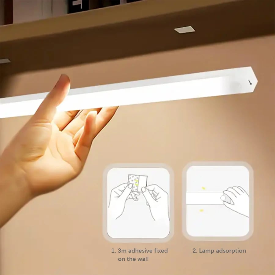 🔥Punch-free Smart Sensor Magnetic Rechargeable LED Lights✈Fast Worldwide Shipping