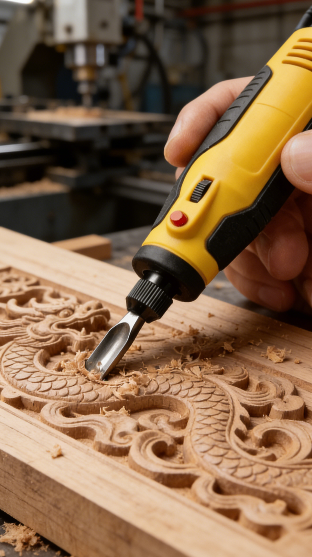 🛠️🎁USB-Rechargeable Mini Electric Wood Carving & Engraving Tool