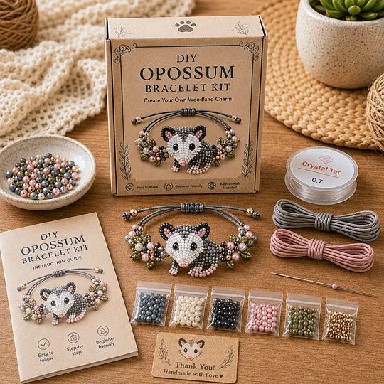 🦋Animal Beaded Bracelet DIY Kit Series🐞