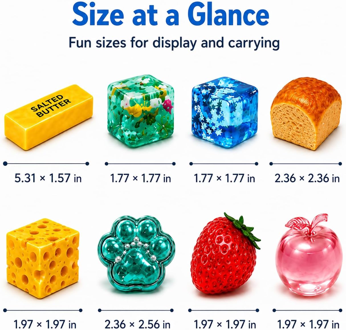 🚨🎁Fun for the Whole Family –Fun Stress-Relief Toy Set (8-Piece Pack)