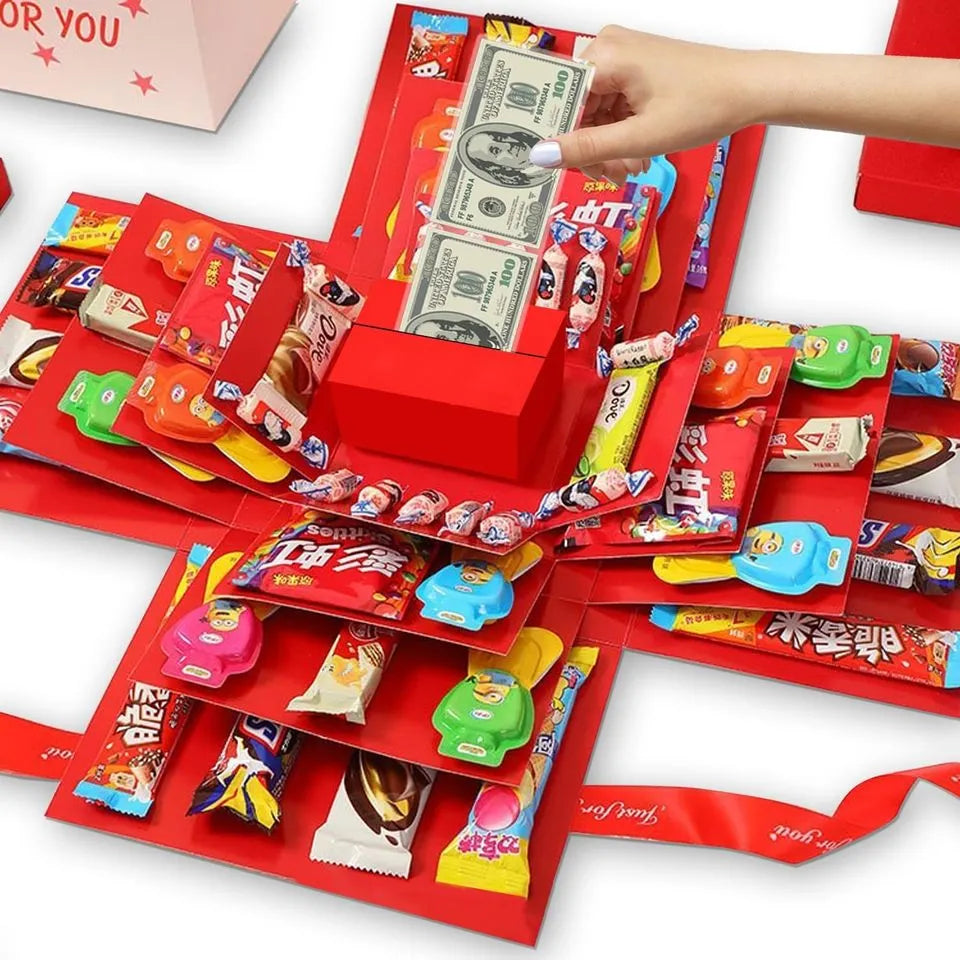 🎂Multi-Layered Birthday Surprise Explosion Box