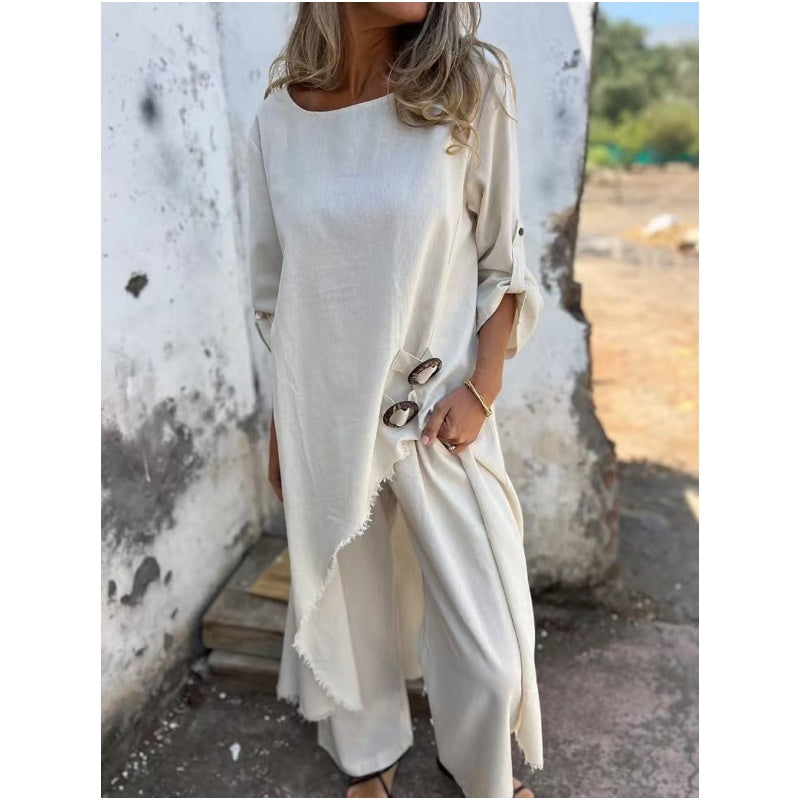 🎉2026 Women's Irregular Dress and Loose Fit Pants