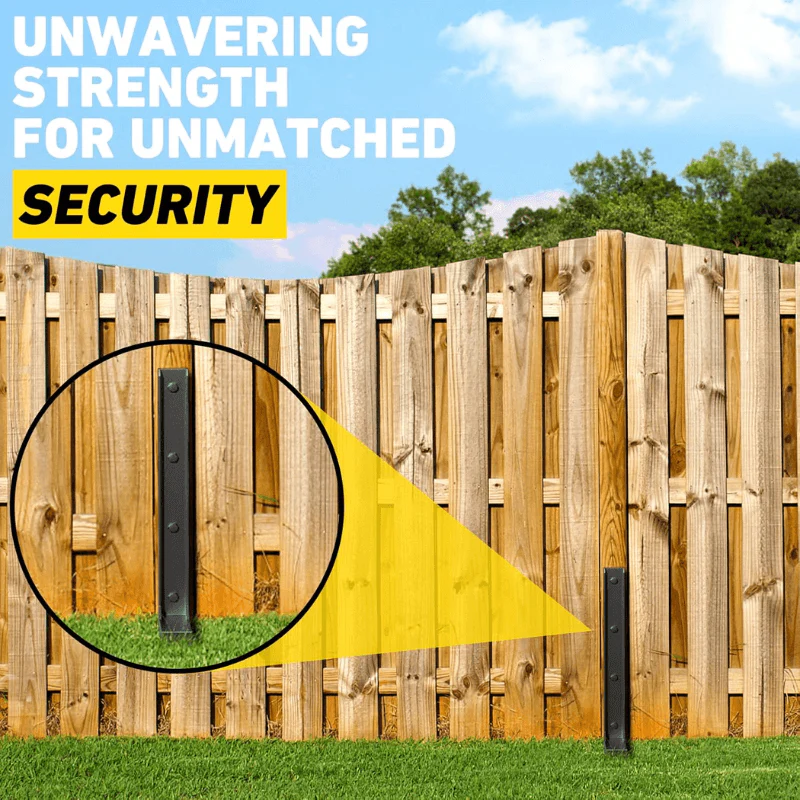 ◼️ Heavy-duty fence post repair kit